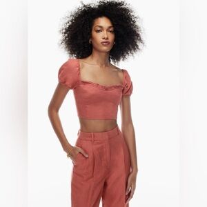 Wilfred Wander Linen Blouse, Size M